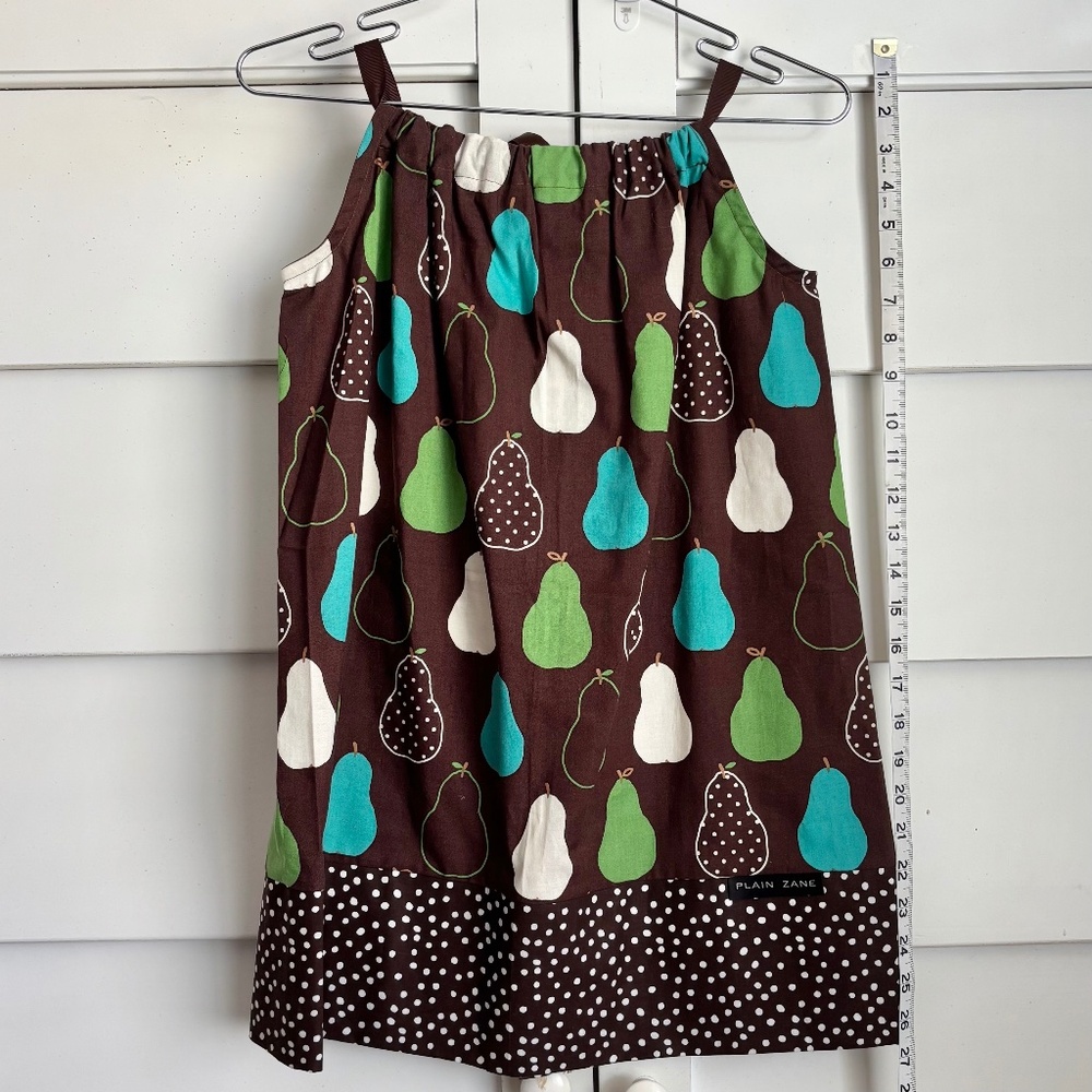 Girls Pear Pillowcase Dress Various styles